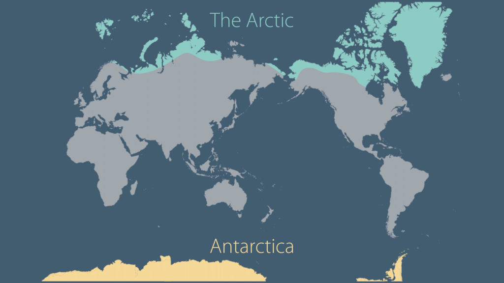 Polar Regions Map