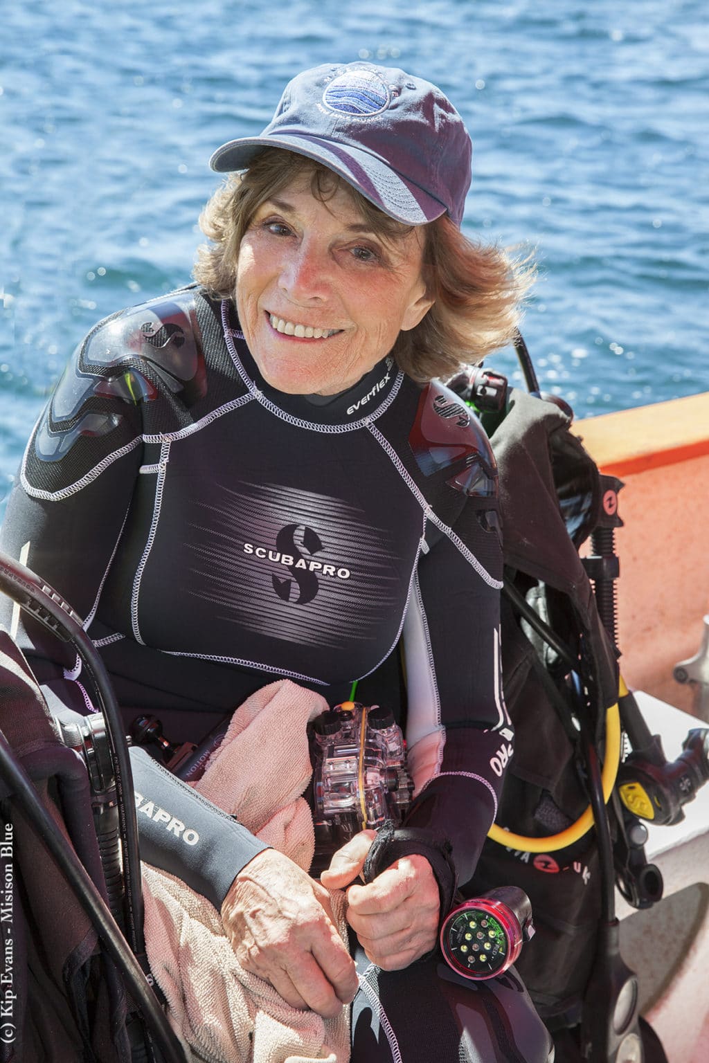 Sylvia Earle Diving